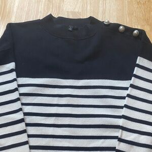 Talbots Men's Classic Black Crewneck Sweater